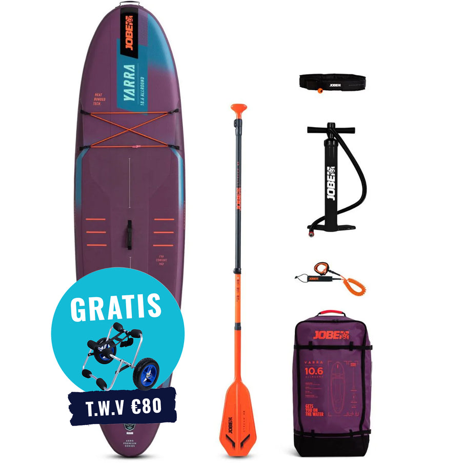 JOBE Opblaasbare SUP Yarra 10.6 Package Paars
