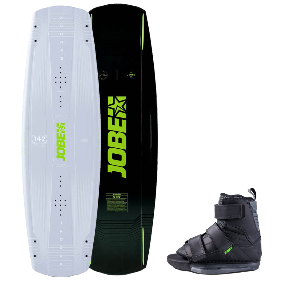 JOBE Wakeboard Maddox 138 met Wakeboard Bindingen Host
