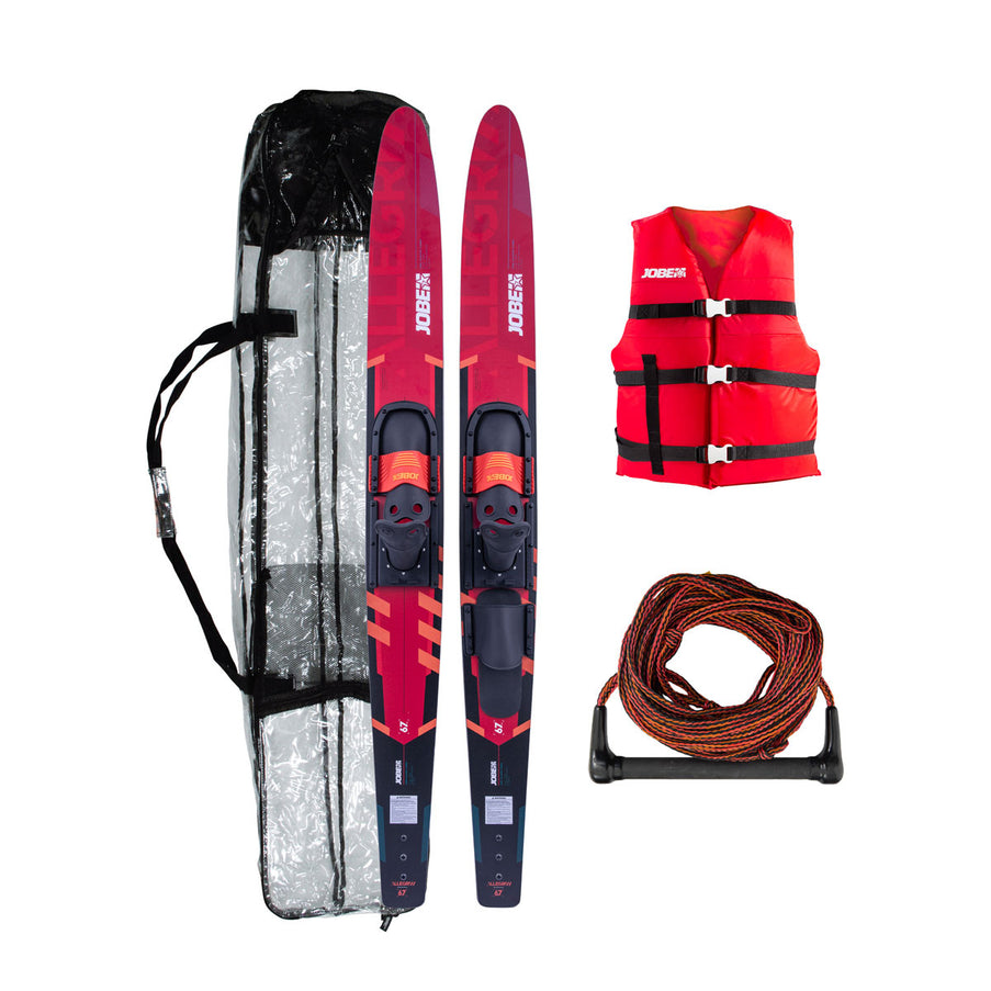 JOBE Waterski Allegre Combo 67 Rood Package