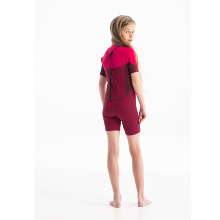JOBE Shorty Wetsuit Kind Boston 2mm Roze