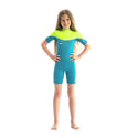 JOBE Shorty Wetsuit Kind Boston 2mm Teal