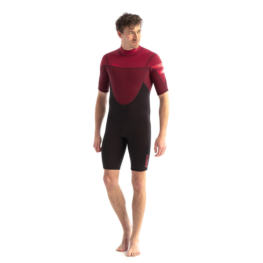 JOBE Shorty Wetsuit Heren Perth 3/2 Rood
