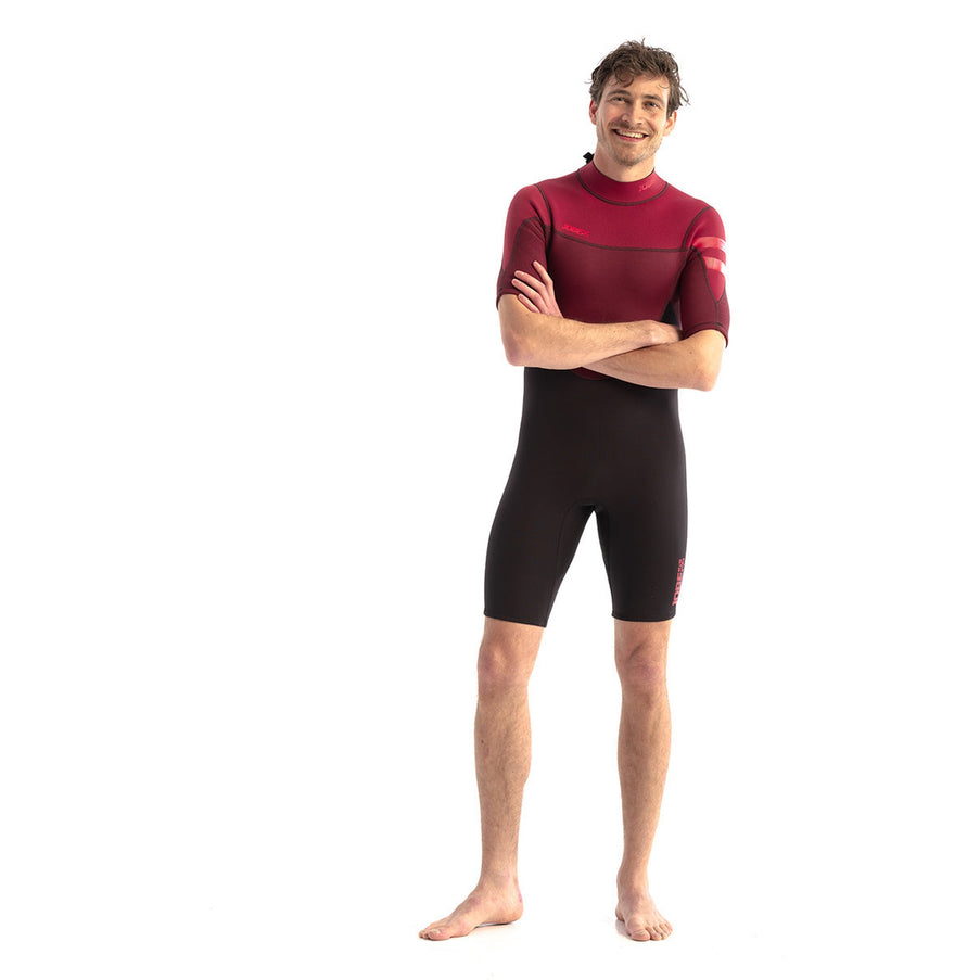 JOBE Shorty Wetsuit Heren Perth 3/2 Rood