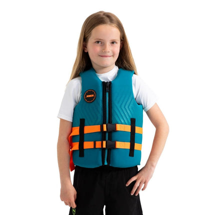 jobe-zwemvest-kind-neopreen-teal-voor
