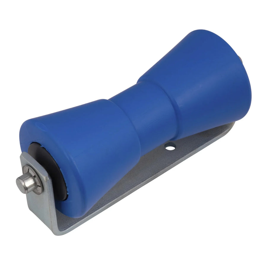 EvoNautic Kielrol met Steun Blauw 200 x 100 mm