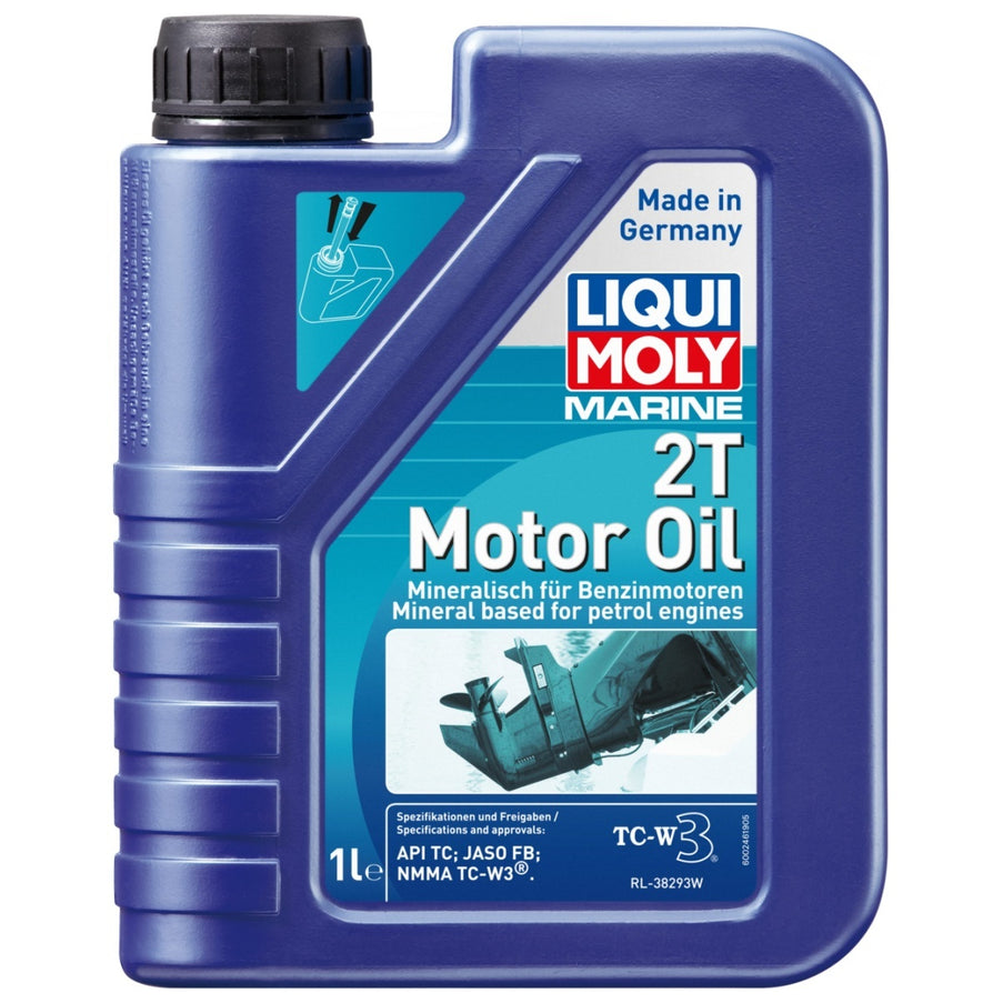 Liqui Moly 2-takt Buitenboordmotor Olie TC-W3 1L
