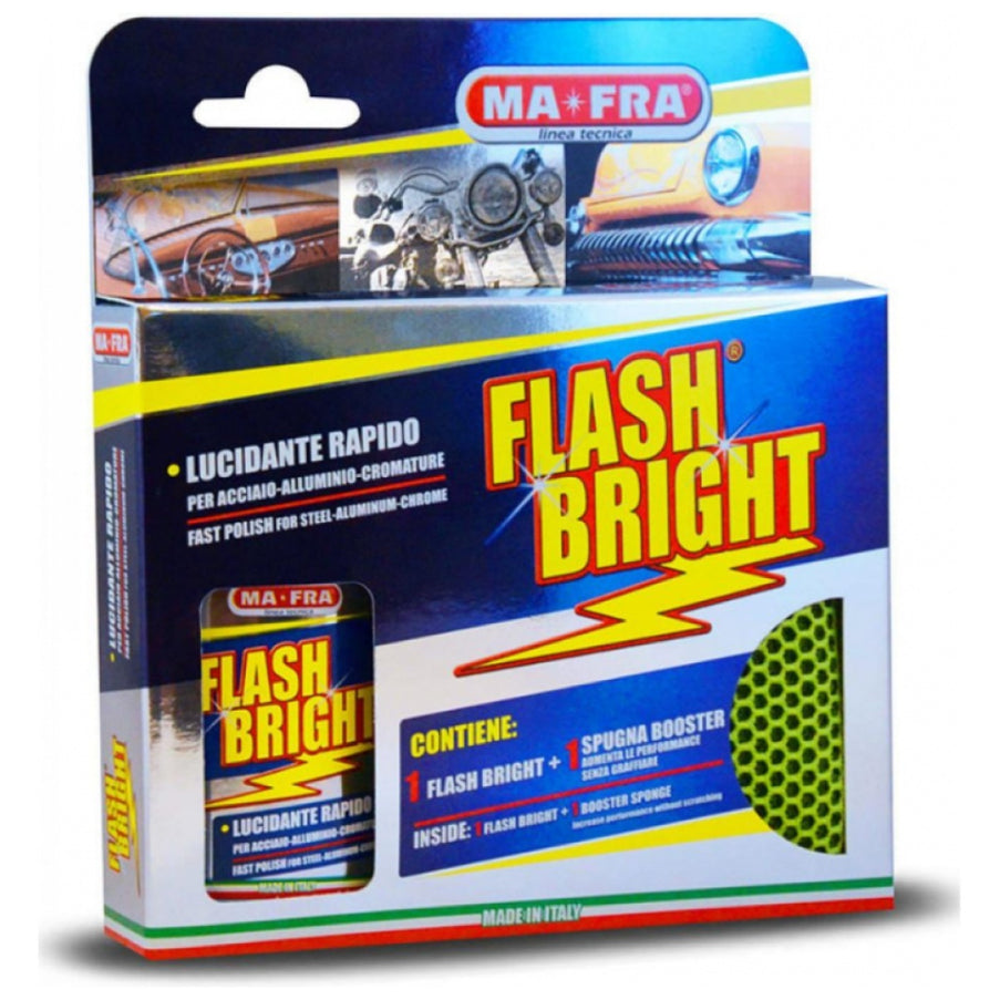 Mafra Mafra Flash Bright Chroom, Staal & Aluminium Reiniger 80ml