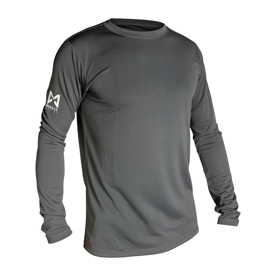 Magic Marine Longsleeve Unisex Cube Quickdry Grijs