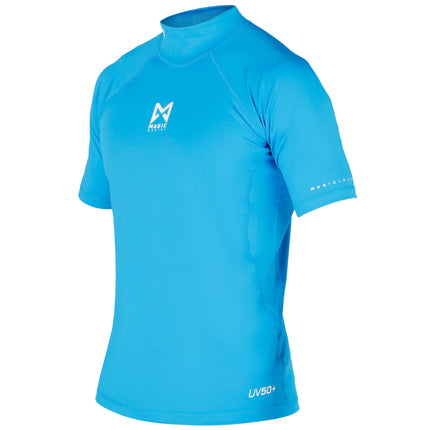 Magic Marine Lycra Shirt Unisex Cube Korte Mouw Blauw