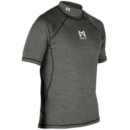 Magic Marine Lycra Shirt Unisex Cube Korte Mouw Grijs
