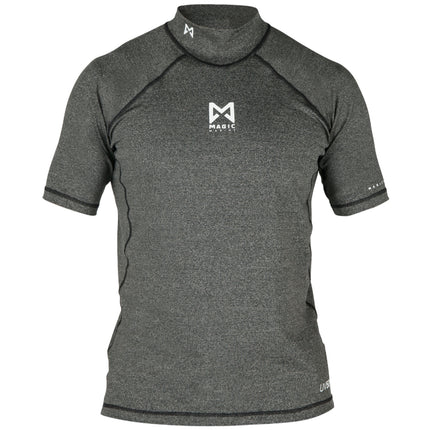 Magic Marine Lycra Shirt Unisex Cube Korte Mouw Grijs