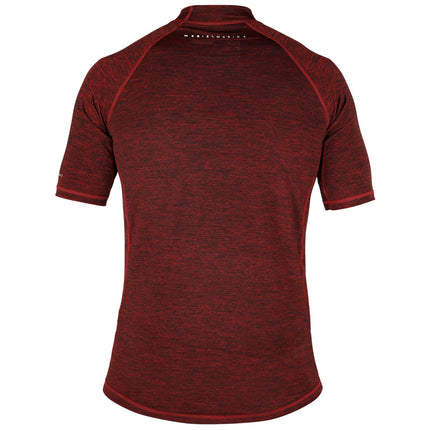 Magic Marine Lycra Shirt Unisex Cube Korte Mouw Rood