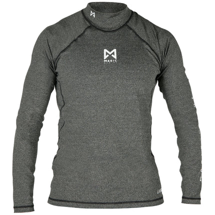 Magic Marine Lycra Shirt Unisex Cube Lange Mouw Grijs