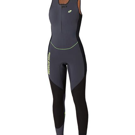 Magic Marine Magic Marine Long John Dames Wetsuit Ultimate 4 mm Zwart