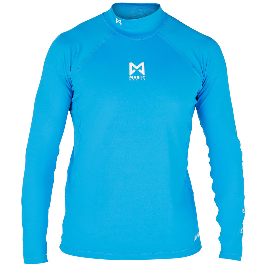 Magic Marine Magic Marine Lycra Shirt Unisex Cube Lange Mouw Blauw