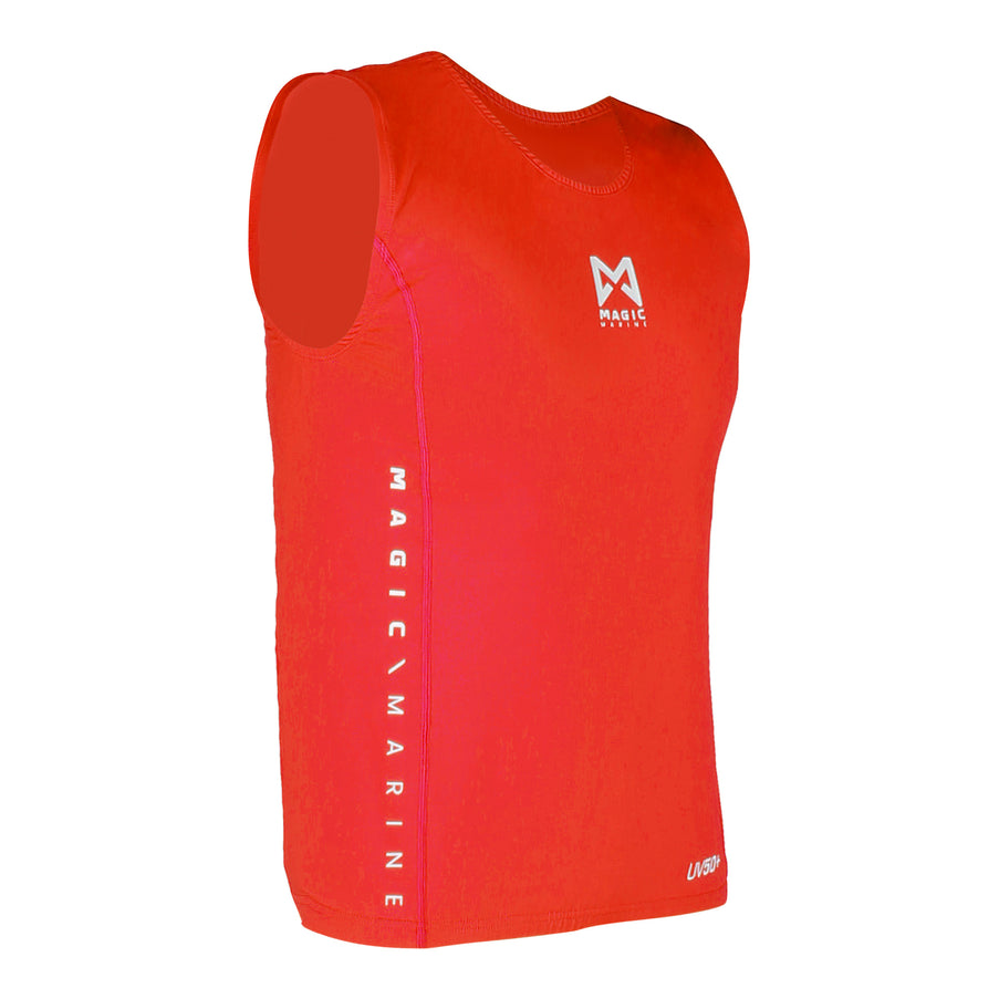 Magic Marine Magic Marine Overtop Unisex Brand Mouwloos Rood