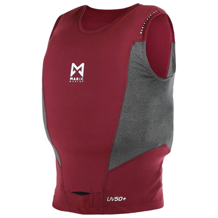 Magic Marine Overtop Unisex Mouwloos Rood