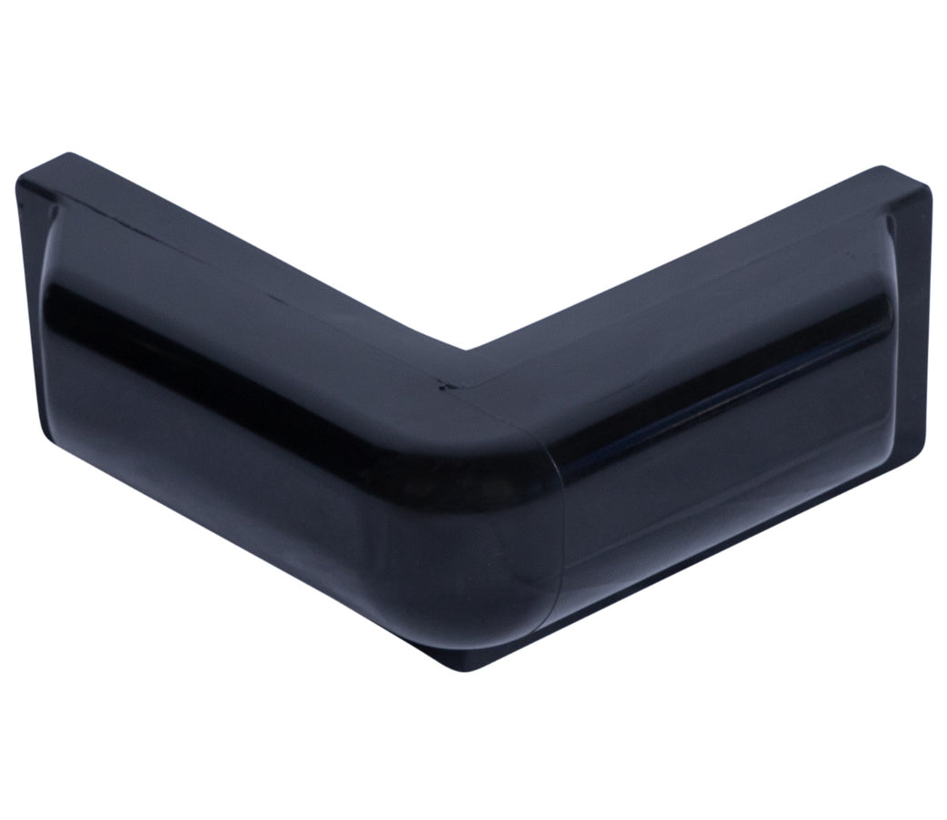 Majoni Majoni Steigerfender Jetty Hoek 50 x 10 cm Zwart