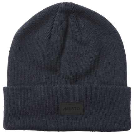 Musto Beanie Unisex Shaker Cuff Donkerblauw