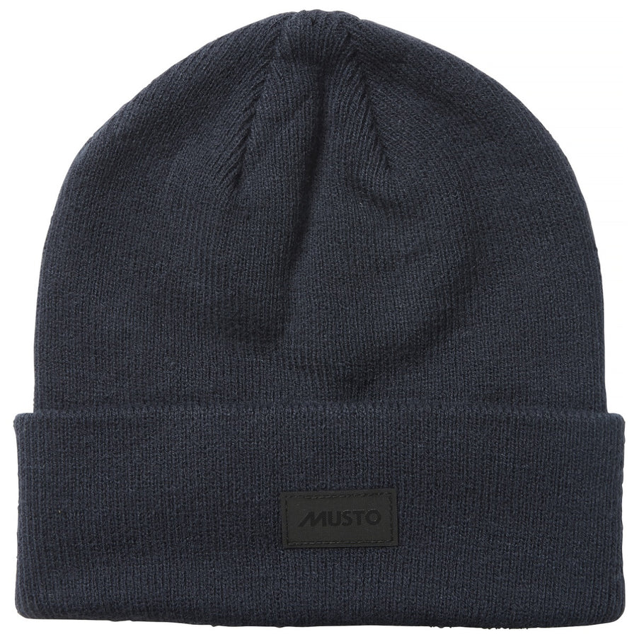 Musto Beanie Unisex Shaker Cuff Donkerblauw