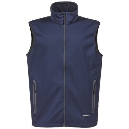 Musto Gilet Heren Essential Softshell Donkerblauw