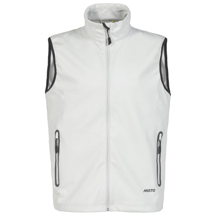Musto Gilet Heren Essential Softshell Lichtgrijs