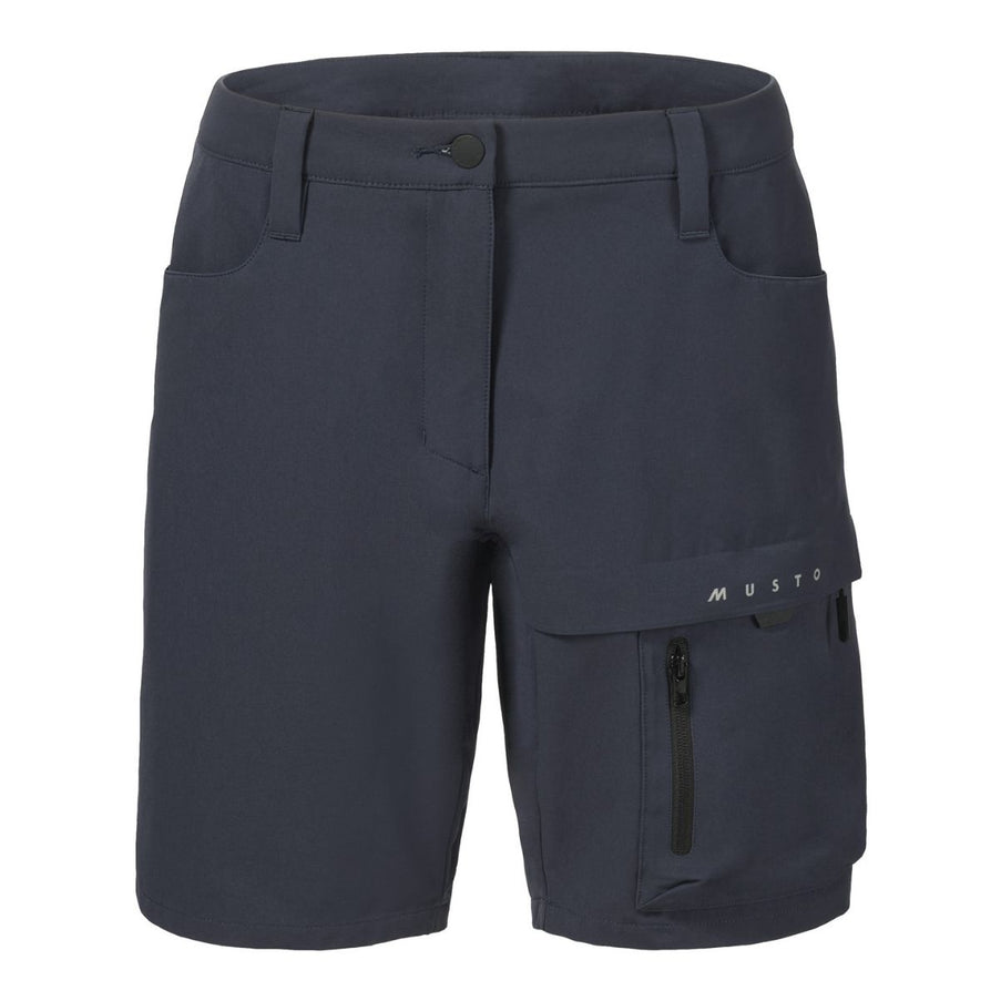 Musto Korte Broek Dames Deck Stretch Donkerblauw
