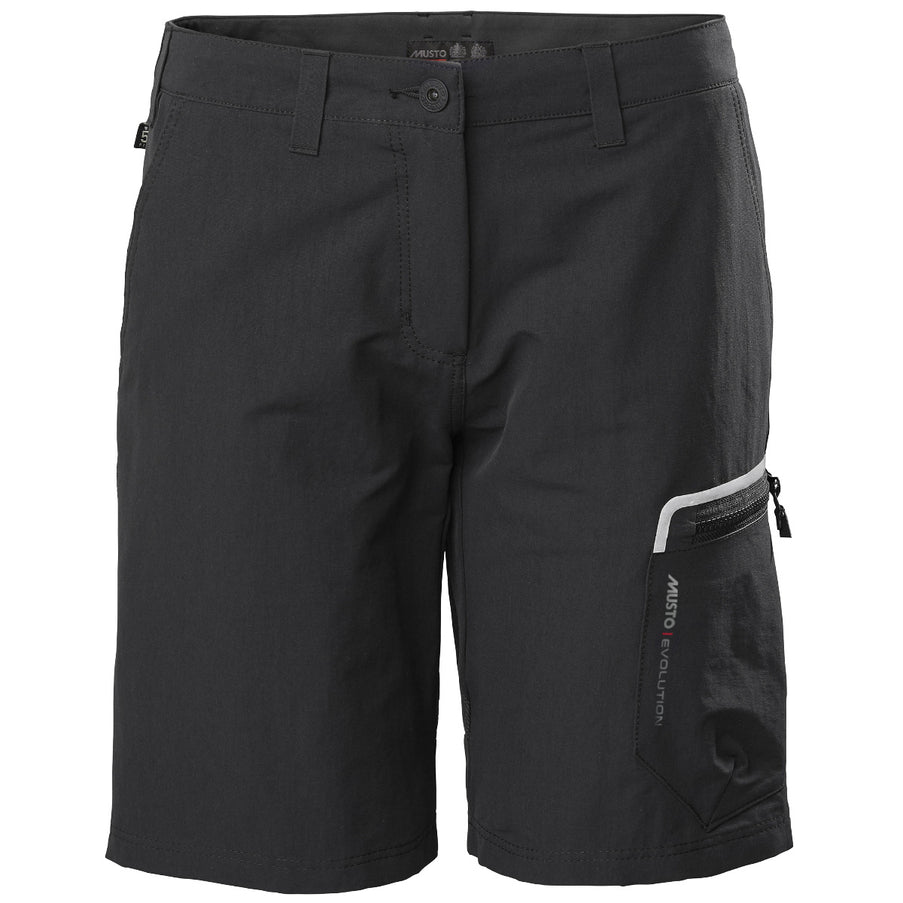 Musto Korte Zeilbroek Dames Evolution Performance 2.0 Zwart