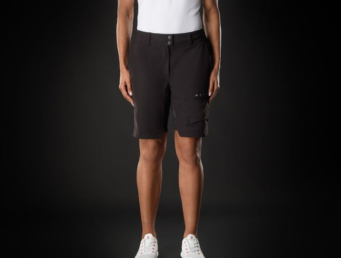 Musto Korte Zeilbroek Dames Evolution Performance Stretch Zwart