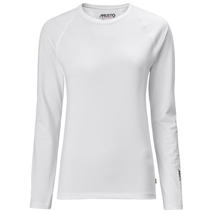 Musto Musto Longsleeve T-Shirt Evolution Sunblock 2.0 Wit