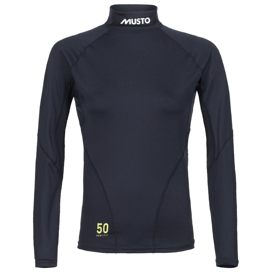 Musto Musto Lycra Shirt Dames Lange Mouw Championship Zwart