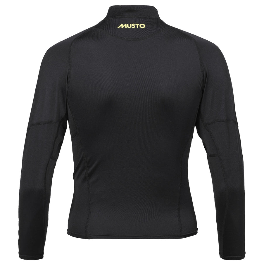 Musto Musto Lycra Shirt Junior Lange Mouw Championship Zwart