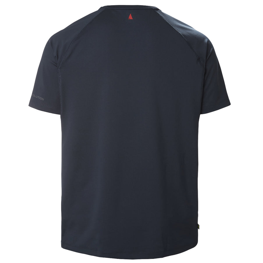 Musto Musto Shirt Heren Evolution Sunblock 2.0 Korte Mouwen Donkerblauw