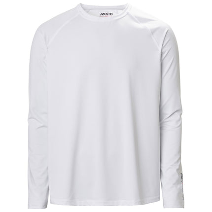 Musto Musto Shirt LS Heren Evolution Sunblock 2.0 Wit