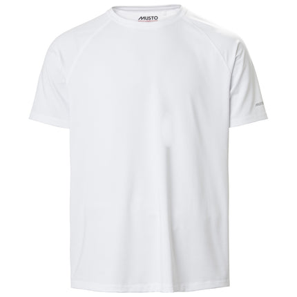 Musto Musto T-Shirt Heren Evolution Sunblock 2.0 Wit