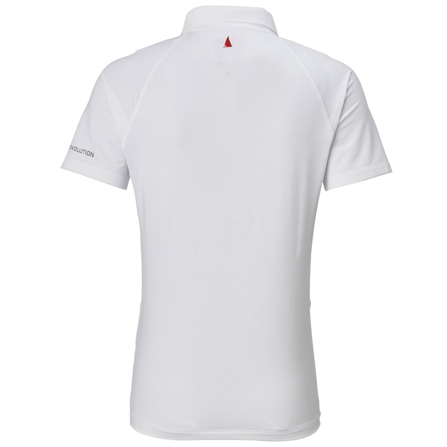 Musto Polo Dames Evolution Sunblock 2.0 Korte Mouwen Wit