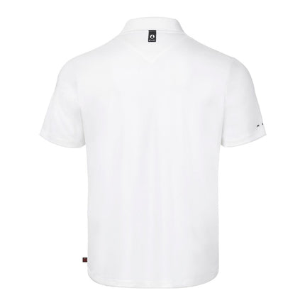 Musto Polo Heren Evolution Crew Sunblock Wit