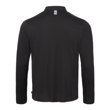 Musto Polo LS Heren Evolution Crew Sunblock Zwart