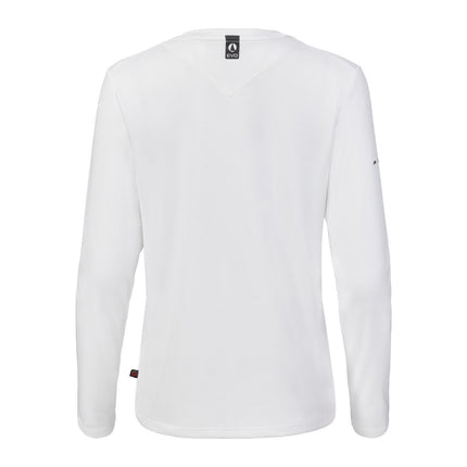 Musto Shirt LS Dames Evolution Crew Sunblock Wit