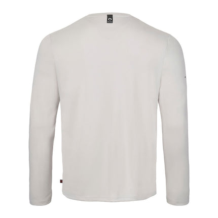Musto Shirt LS Heren Evolution Crew Sunblock Platinum