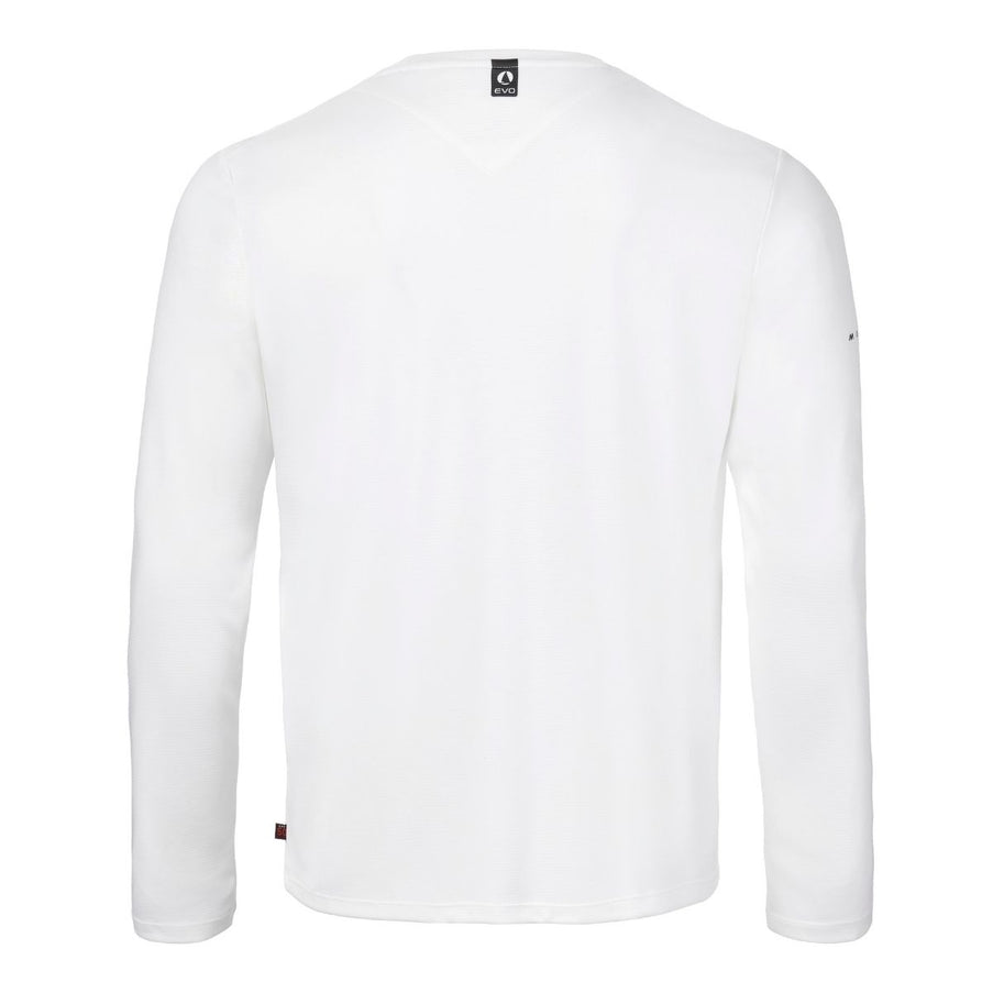 Musto Shirt LS Heren Evolution Crew Sunblock Wit