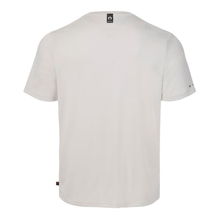 Musto T-Shirt Heren Evolution Crew Sunblock Platinum