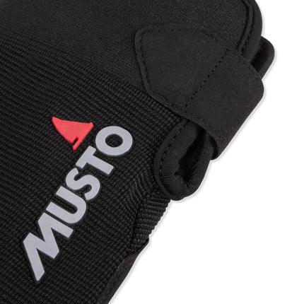 Musto Zeilhandschoenen Essential Sailing LF Zwart