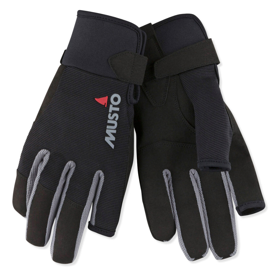 Musto Zeilhandschoenen Essential Sailing LF Zwart