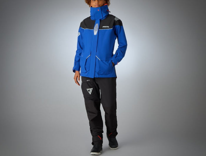 Musto Zeiljas Dames BR3 Pertex Offshore Blauw