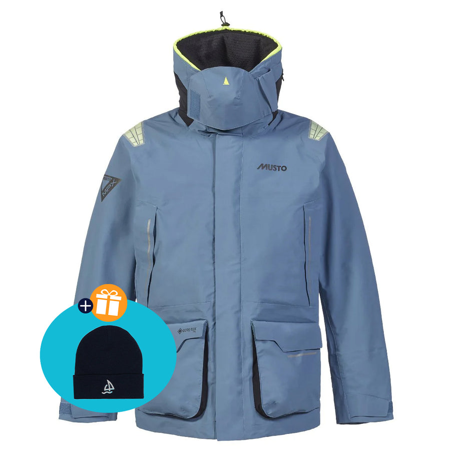 Musto Zeiljas Heren MPX Gore-Tex Pro Offshore 2.0 Grijsblauw