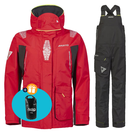 Musto Zeilpak Dames BR2 Offshore Rood/Zwart