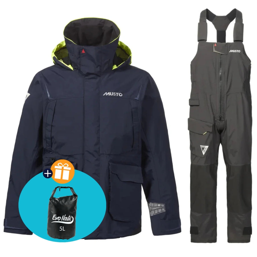 Musto Zeilpak Heren BR1 Channel Donkerblauw/Zwart