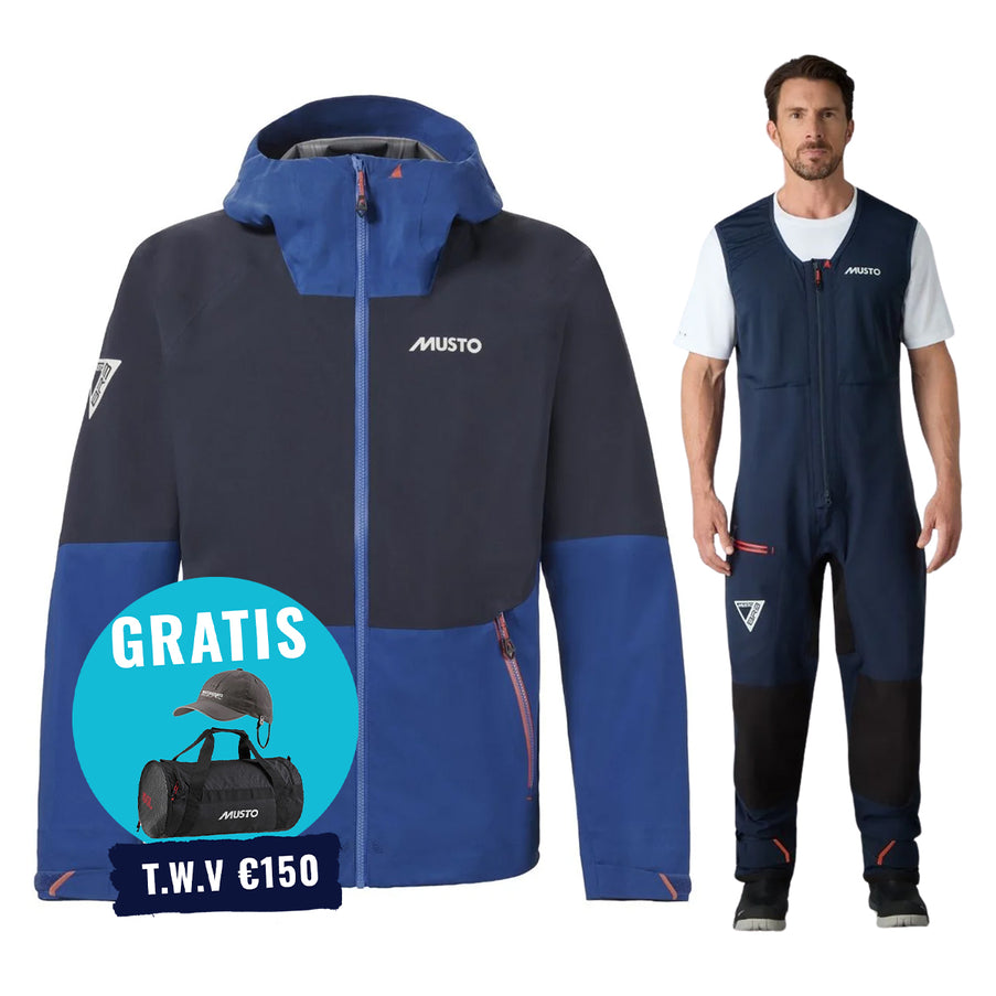 Musto Zeilpak Heren BR3 Sport Offshore Blauw/Zwart