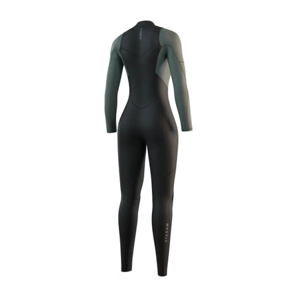 Mystic Wetsuit Dames Star Freezip 5/4MM Donker Groen
